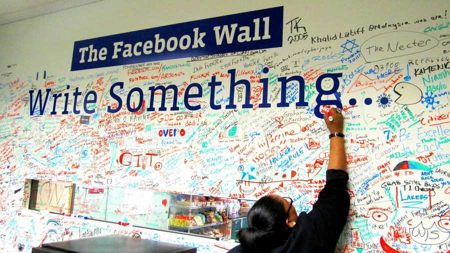 You can write on the walls all you want at Facebook.