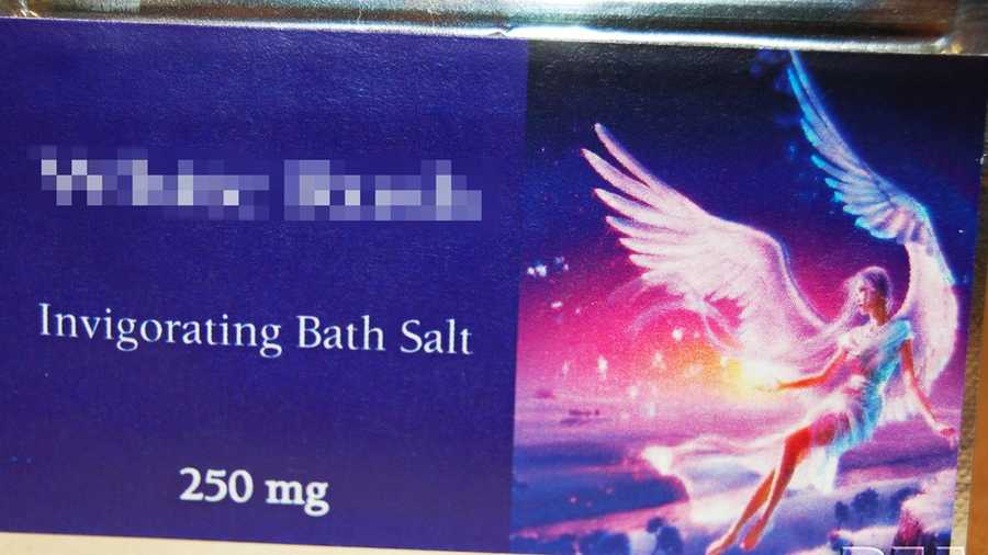 The U.S. Drug Enforcement Administration shows an example of "bath salts." 