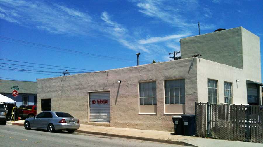 A man was found shot to death inside this building in Watsonville on Wednesday. (July 25, 2012)