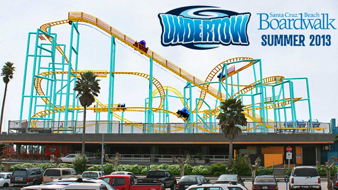 Santa Cruz Beach Boardwalk unveils new roller coaster