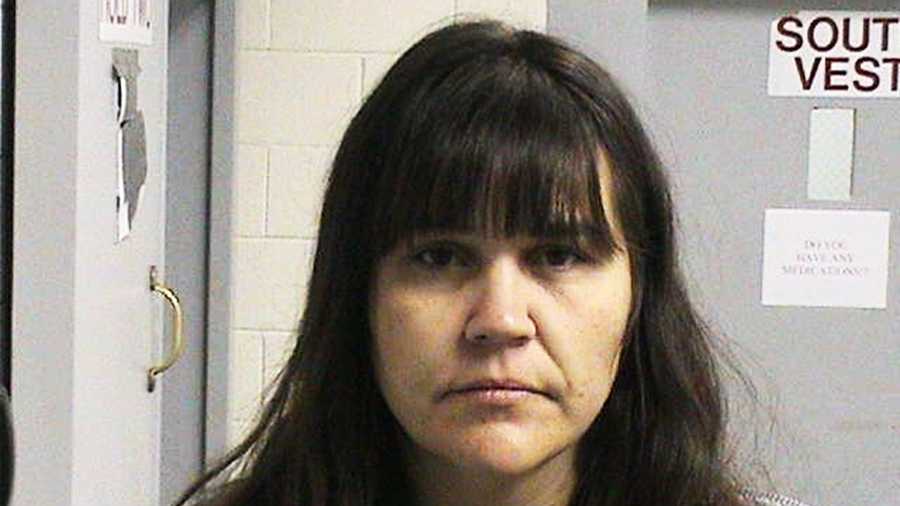 Marcy Keelin, 38, is seen in a jail mug shot.