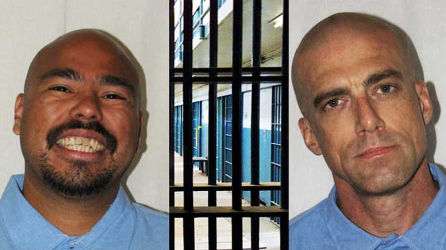 Joseph Manibusan, left, and Kenneth Bivert, right, are seen in death row mug shots.
