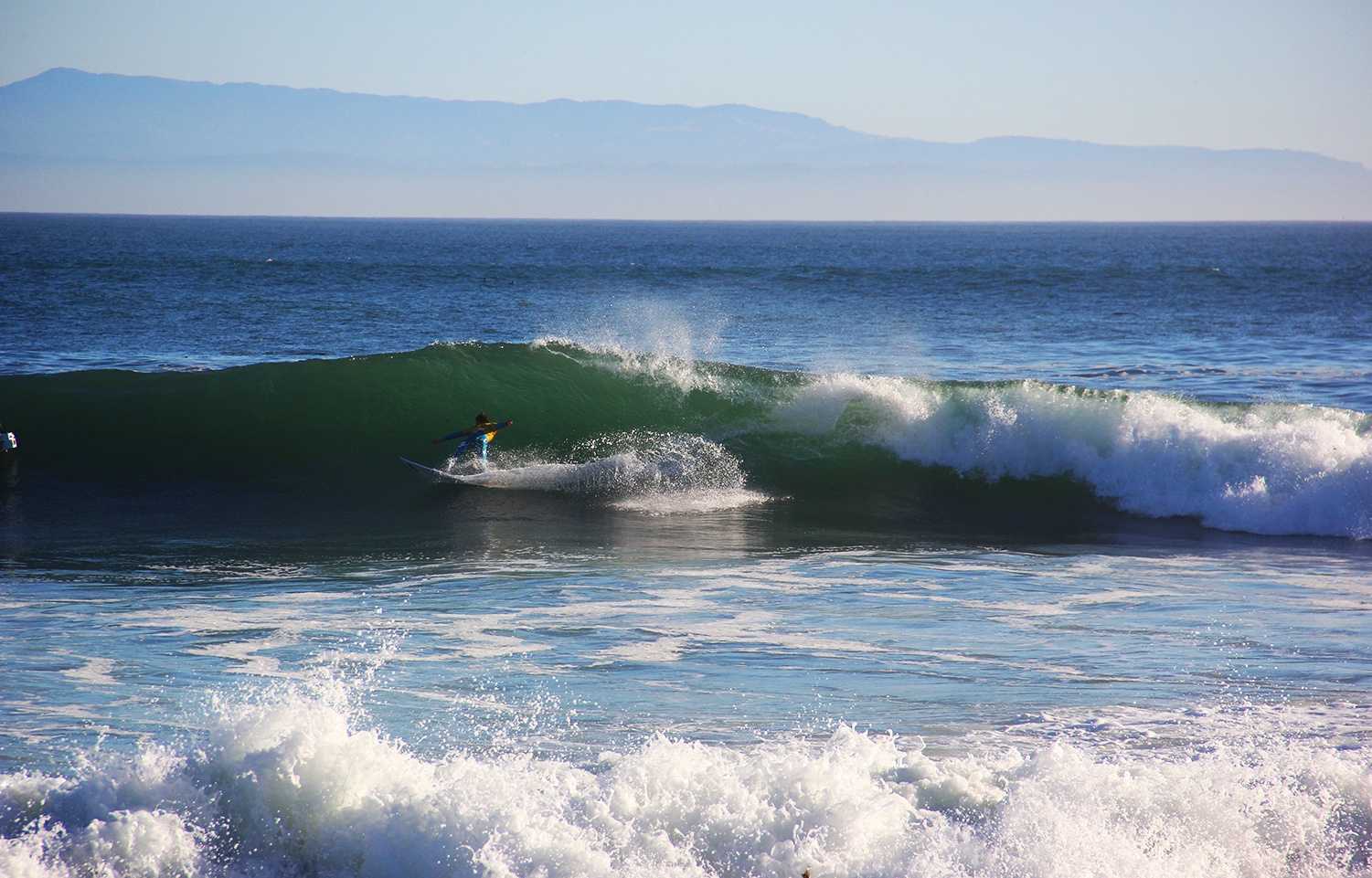 Great white spotted during Coldwater Classic Mavericks window opens