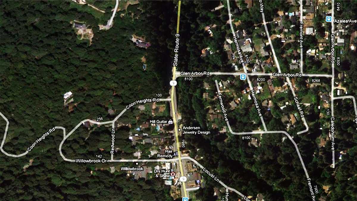 Highway 9 in Ben Lomond to remain shutdown until 8 p.m.