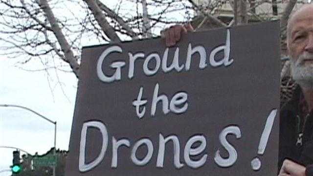 Activists fear Drone use stateside.