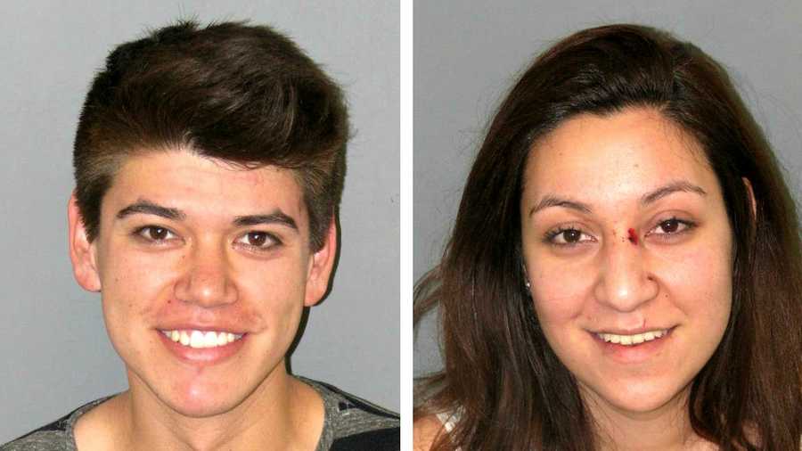 Two passengers, 21-year-old Aaron Chacon, and 21-year-old Felicia Quintero, were arrested on suspicion of public intoxication.