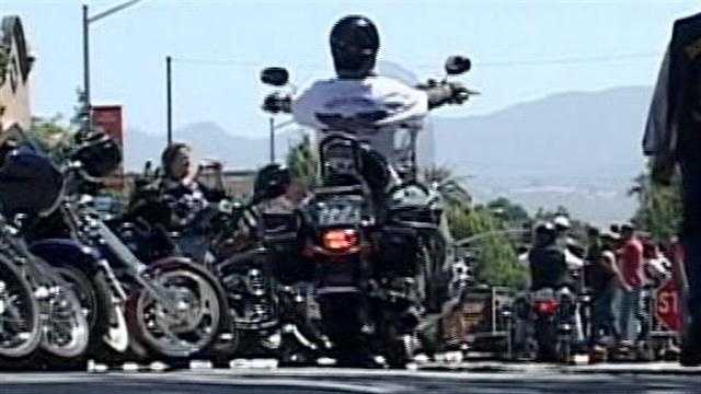 Thousands of motorcycle enthusiasts were revved up Friday for the return of The Hollister Rally.