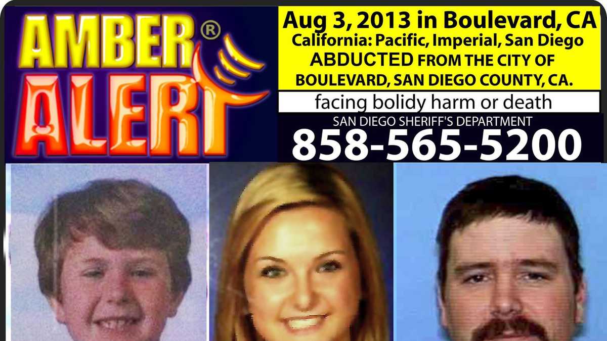 Amber Alert issued for 2 San Diego County kids