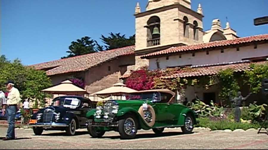 Multi-million dollar cars are cruising through Monterey, Carmel, Pebble Beach, and Pacific Grove this week for auto week.