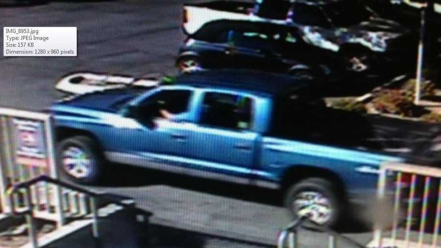 Santa Cruz police are looking for the driver of a truck seen dropping off a stabbing victim at Dominican Hospital on Monday.