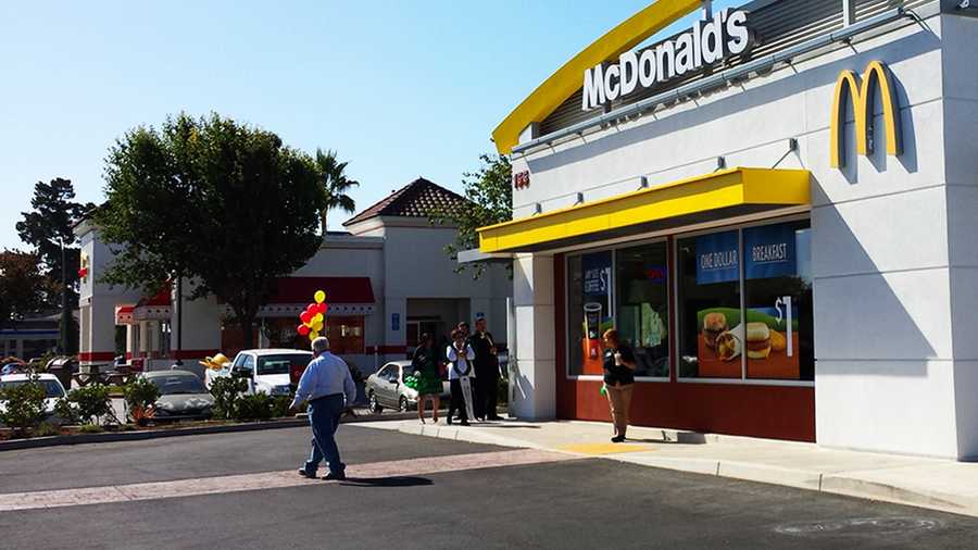 A new McDonald's opened right next door to In-N-Out in Salinas. (Oct. 8, 2013)