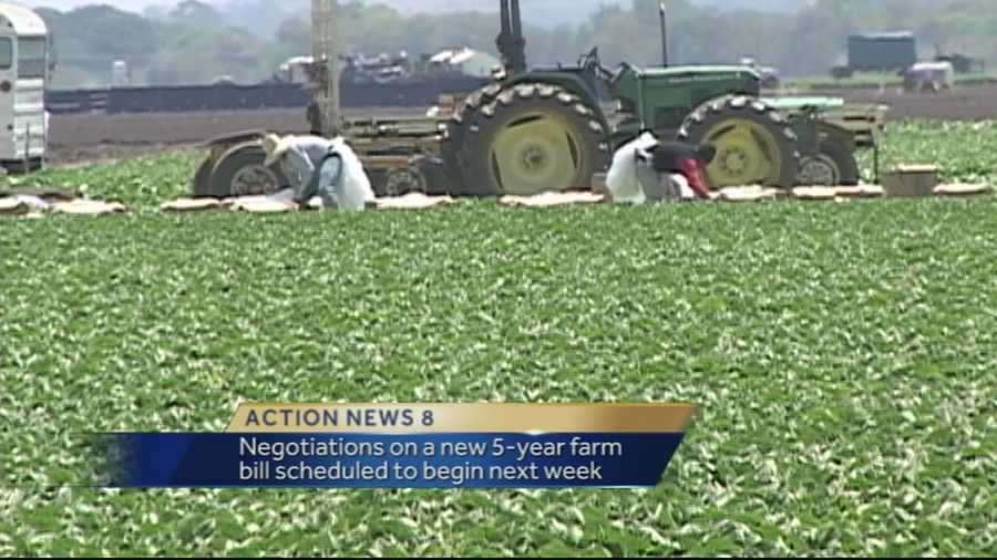 Salinas Valley farmers are worried that is a new farm bill is not hammered out by the end of the year, the existing bill could be extended yet again.