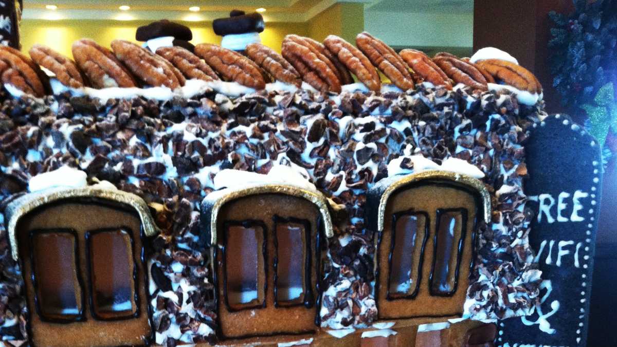PHOTOS: Amazing gingerbread house in Pebble Beach