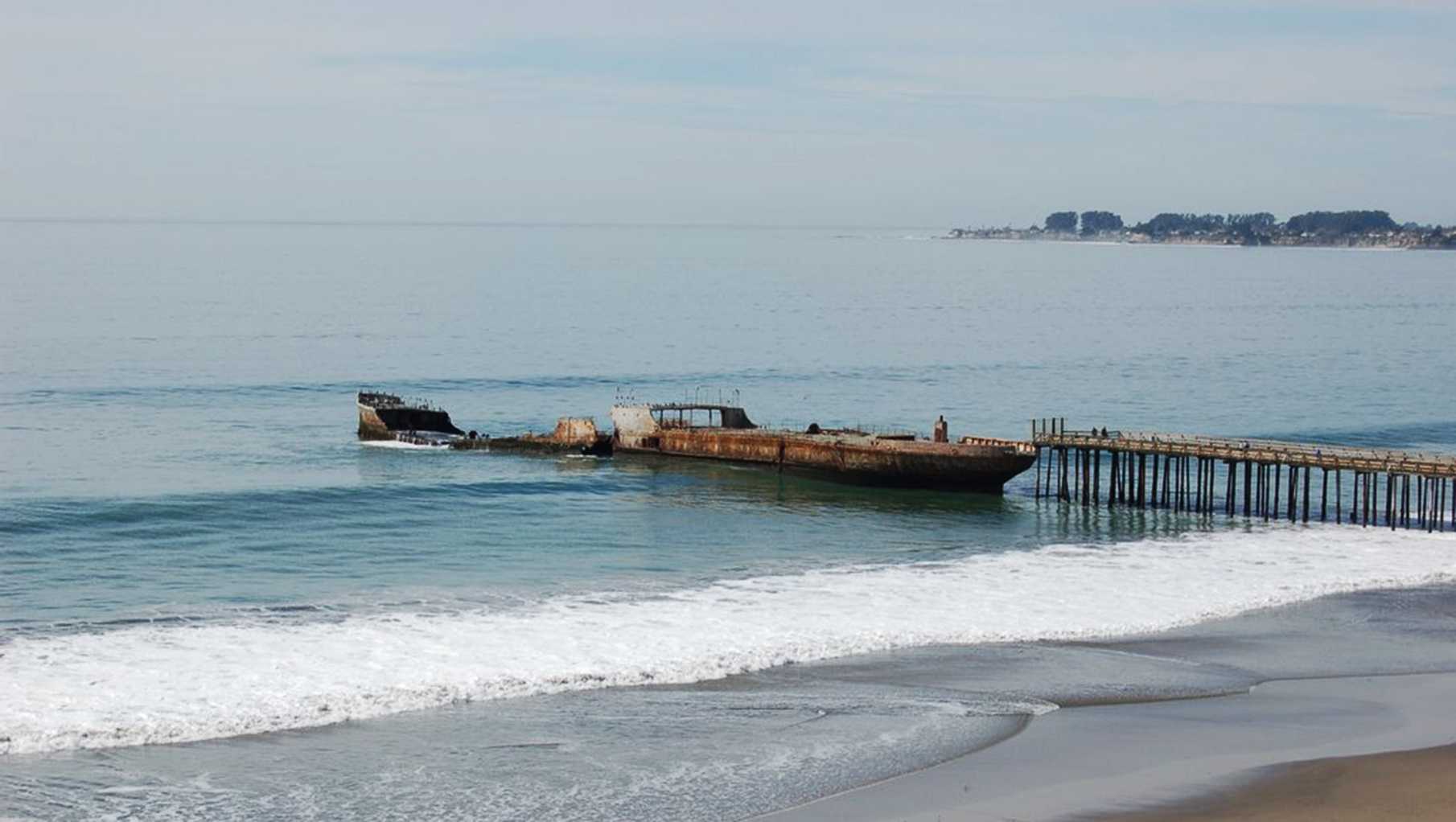 Body found in ocean near cement ship in Aptos