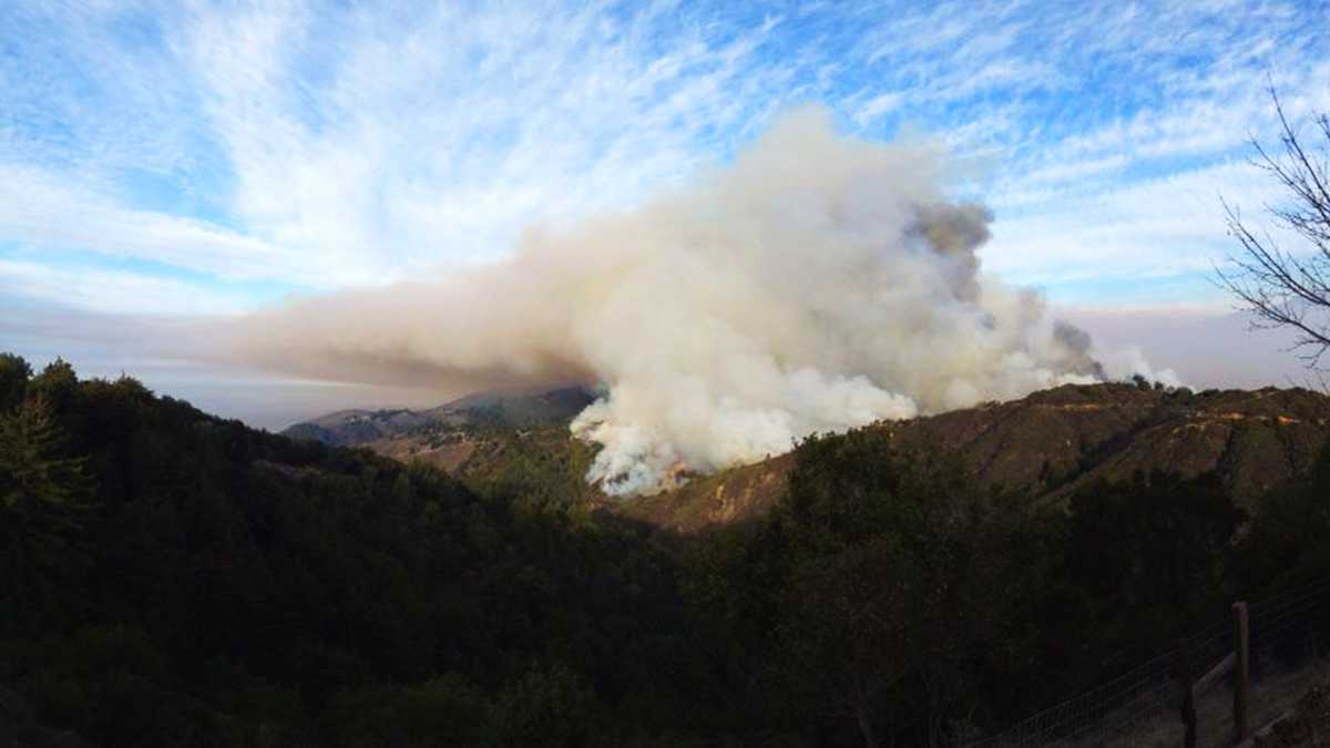 Big Sur fire grows to 550 acres