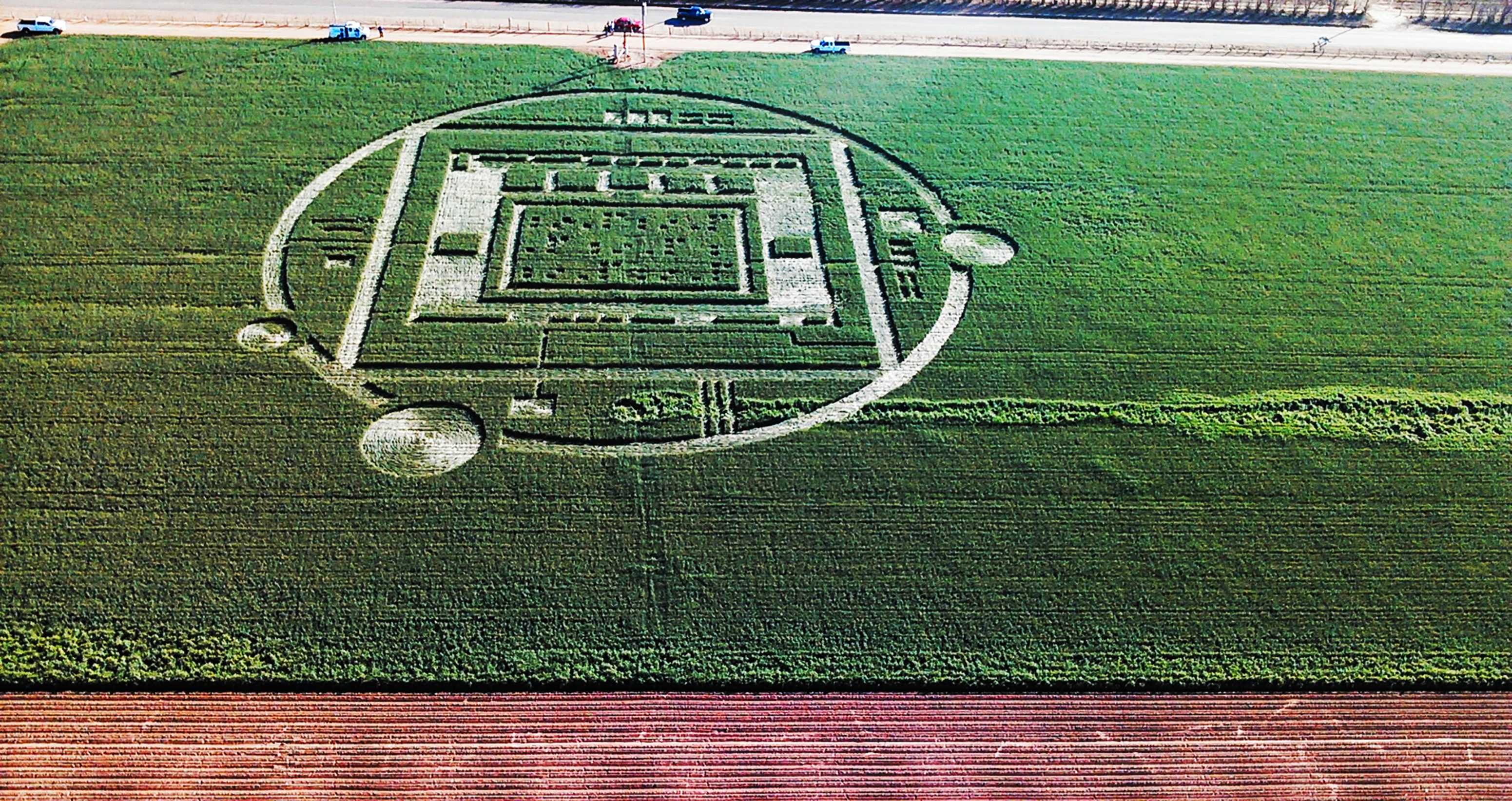小物 last crops CIRCLE Chualar crop circle creators revealed; '192' decoded