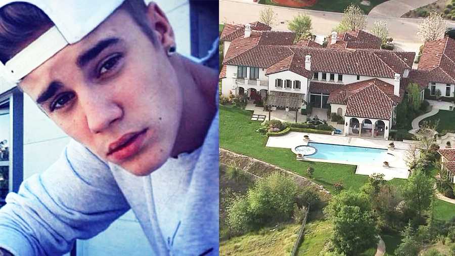 Justin Bieber lives in this mansion. 