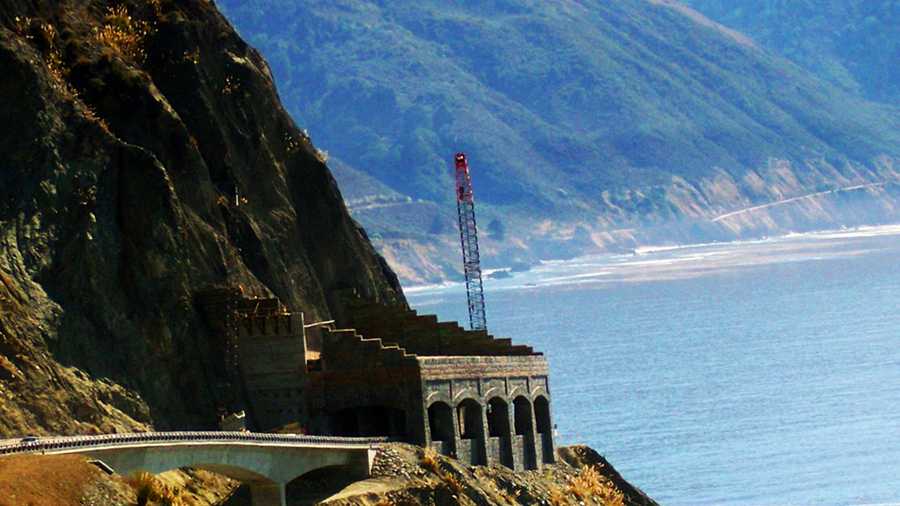 CalTrans completed building the Pitkins Curve bridge south of Big Sur this week. 