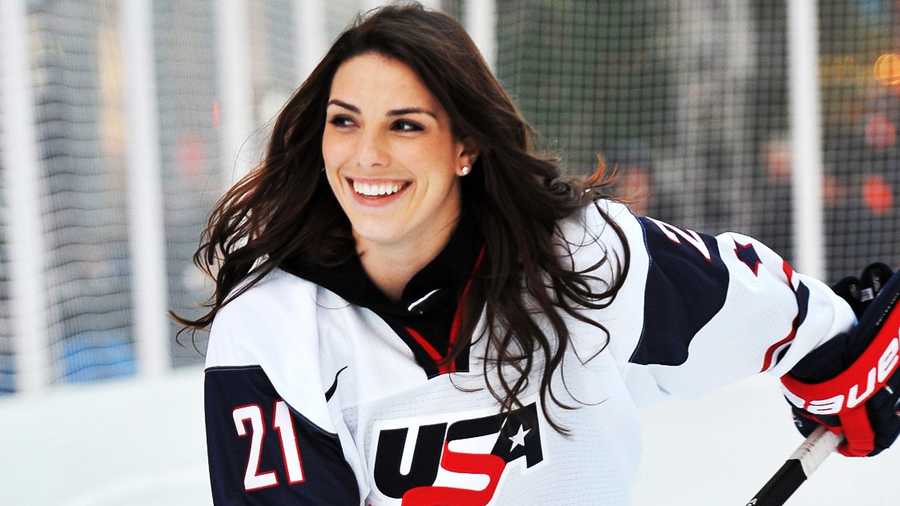 USA hockey player Hilary Knight