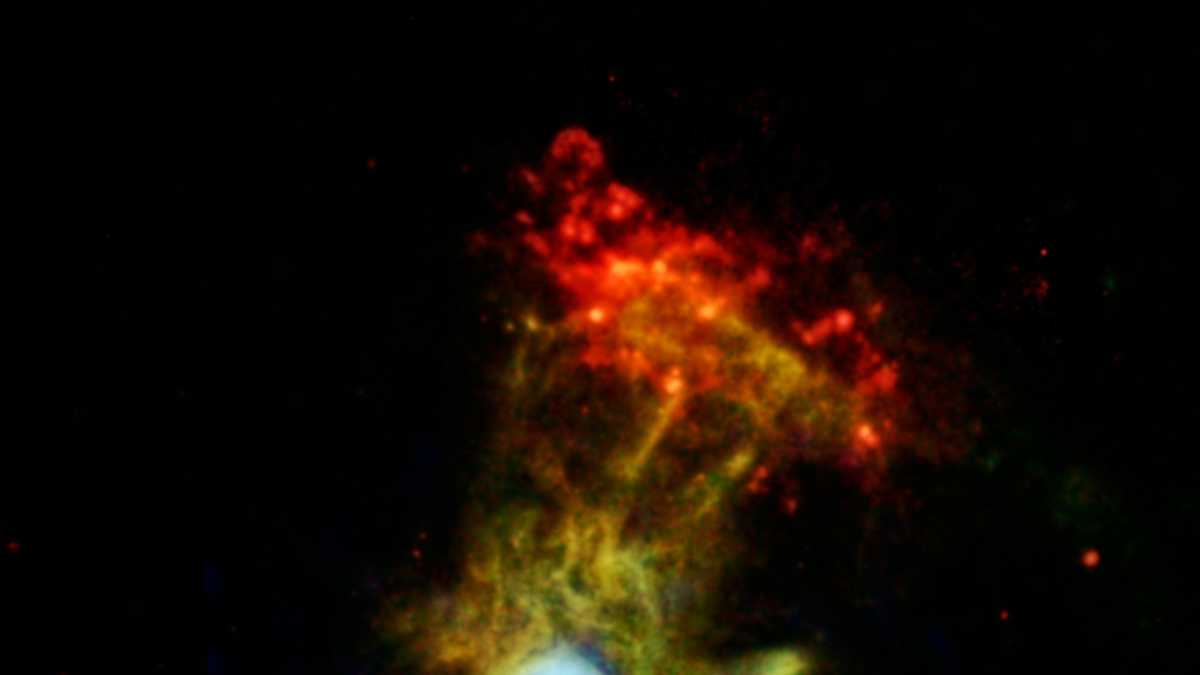 Hand of God' spotted by NASA space telescope