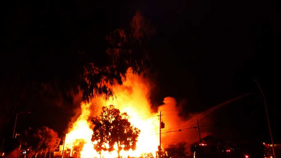 Robert Staton took this photograph of the May 12 Watsonville fire.