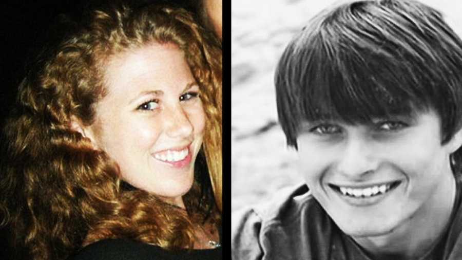 Katherine Cooper, left, and Chris Michaels-Martinez, right. 