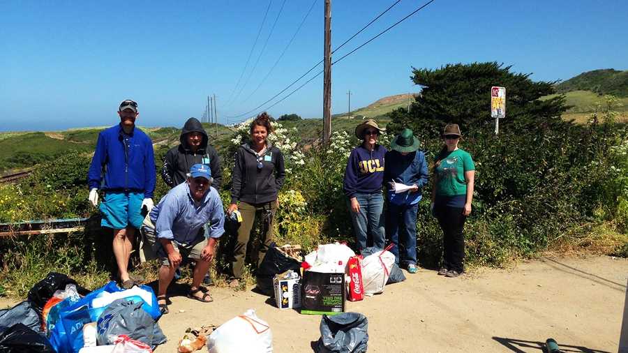 Save Our Shores removed 314 pounds of trash from Panther Beach on Tuesday. 