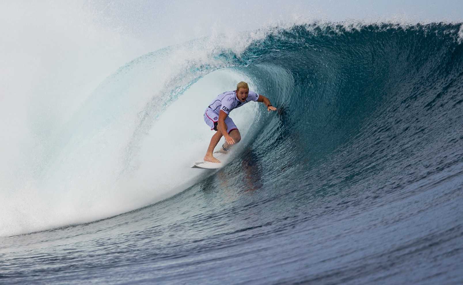 Nat Young of Santa Cruz advances to Fiji Pro final falls to