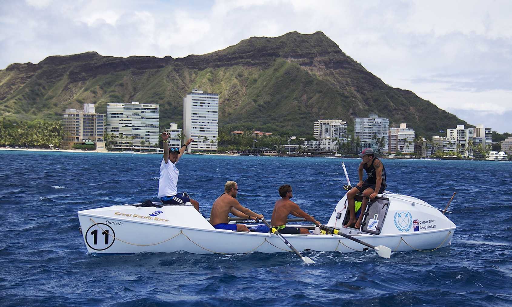 First rowers in Monterey to Hawaii race cross the finish line in