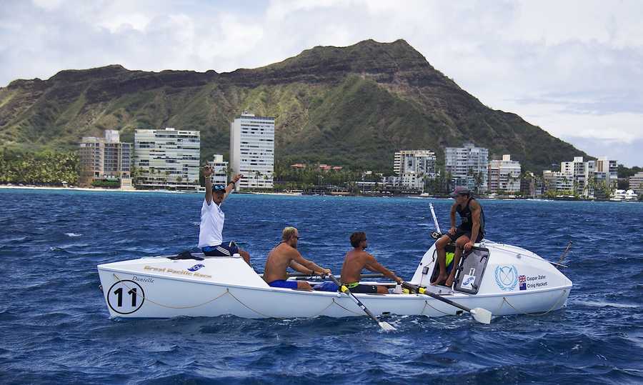 PHOTOS Rowing from Monterey to Hawaii