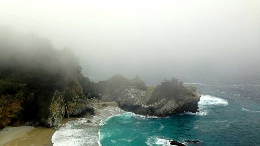 Fog over Big Sur.  / Photo by Stan Russell