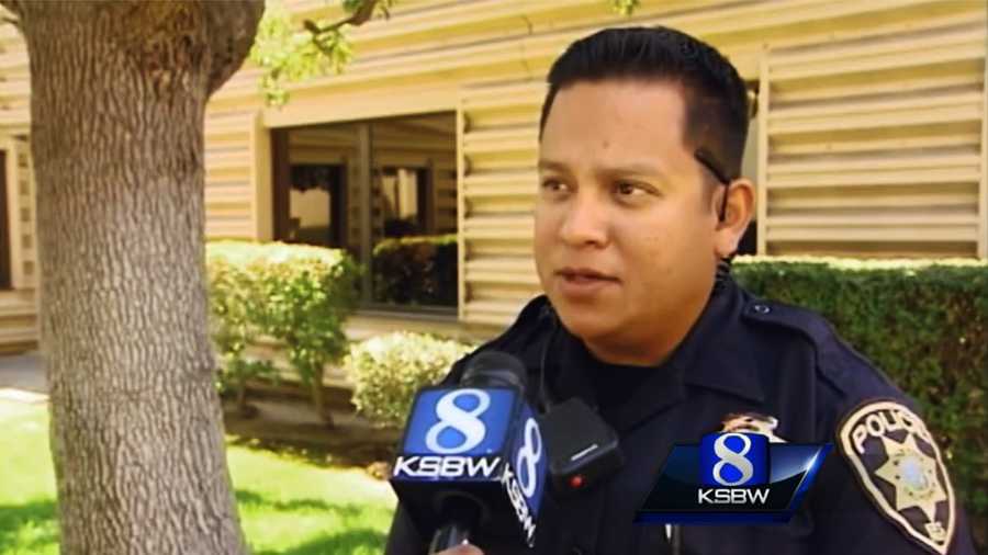 KSBW interviewed King City police officer David Hernandez in August.