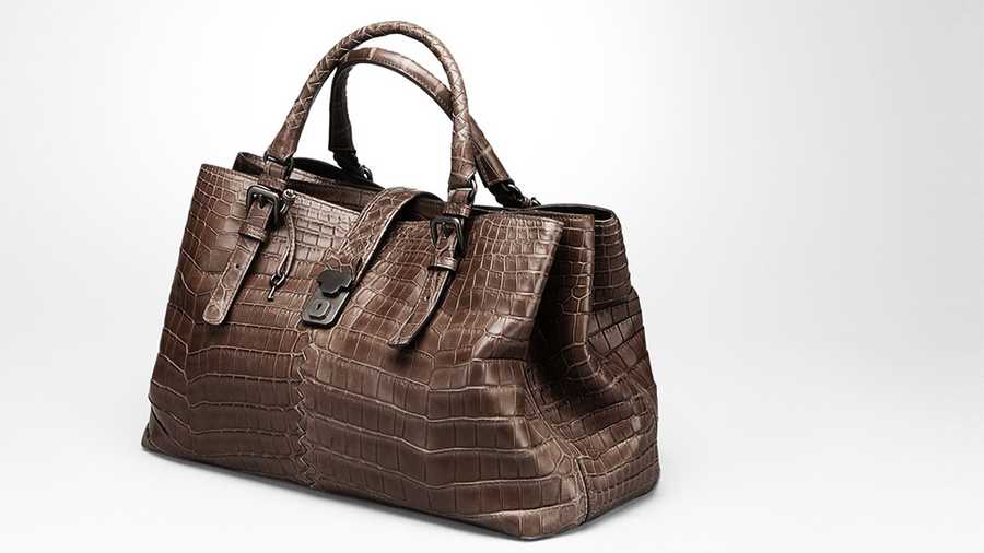 This Edoardo soft crocodile fume roma bag costs $29,600. 
