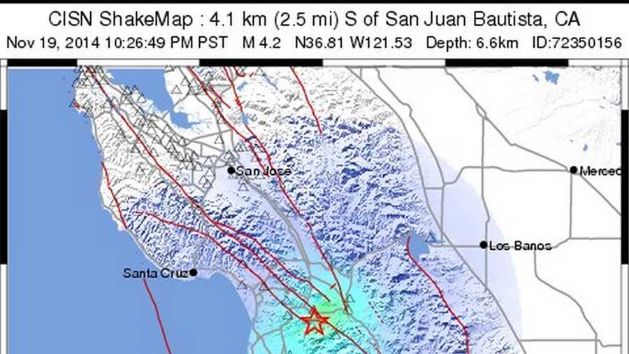 4.2-magnitude earthquake rattles Hollister, Salinas