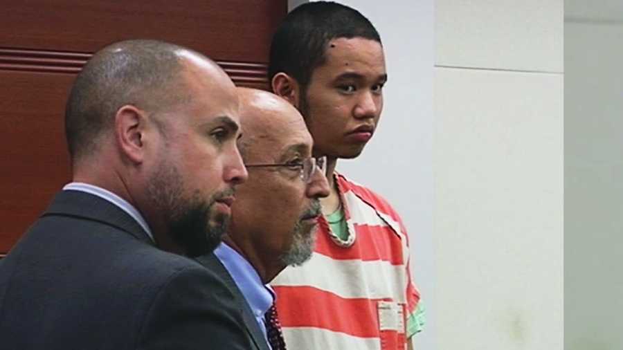Byron Sumagang is seen in court on Dec. 4, 2014. 