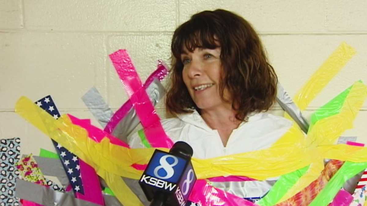 PHOTOS Rio Del Mar Elementary School principal taped to wall