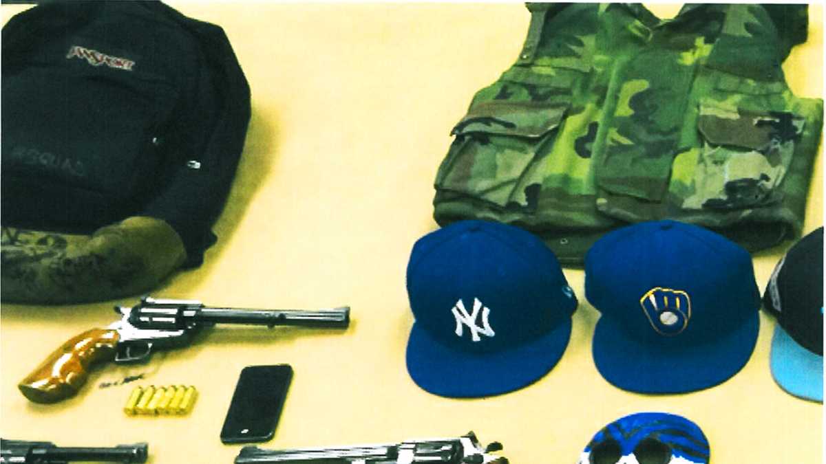 PHOTOS Seaside Crips and Norteno gang crackdown