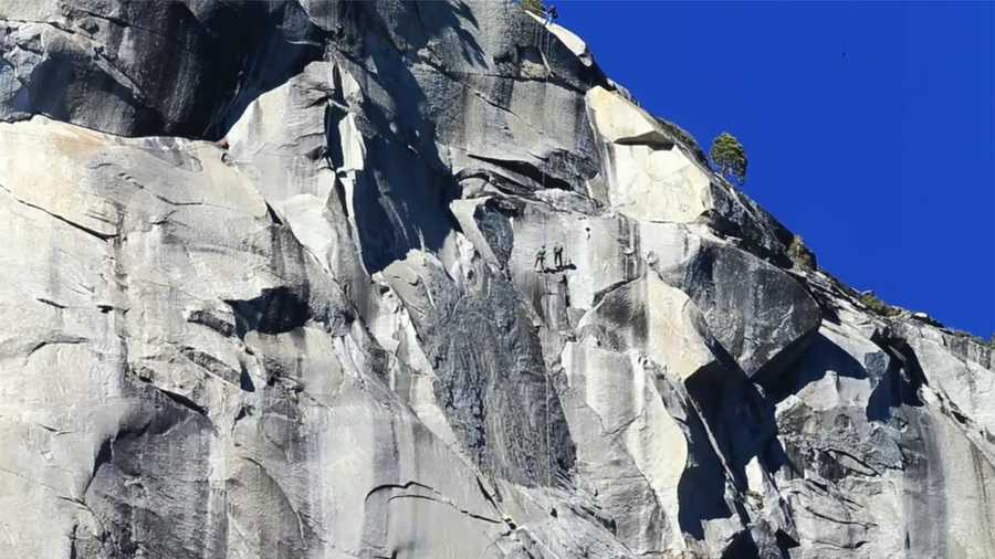 Kevin Jorgeson and  Tommy Caldwell were very close to the Dawn Wall Peak at 2:40 p.m. Wednesday. 