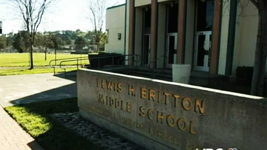 Britton Middle School in Morgan Hill
