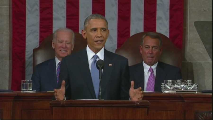 California congressional leaders had mixed reviews of President Obama's speech.  Some were encouraged by his address, while others say he pointed fingers at the political gridlock in congress.