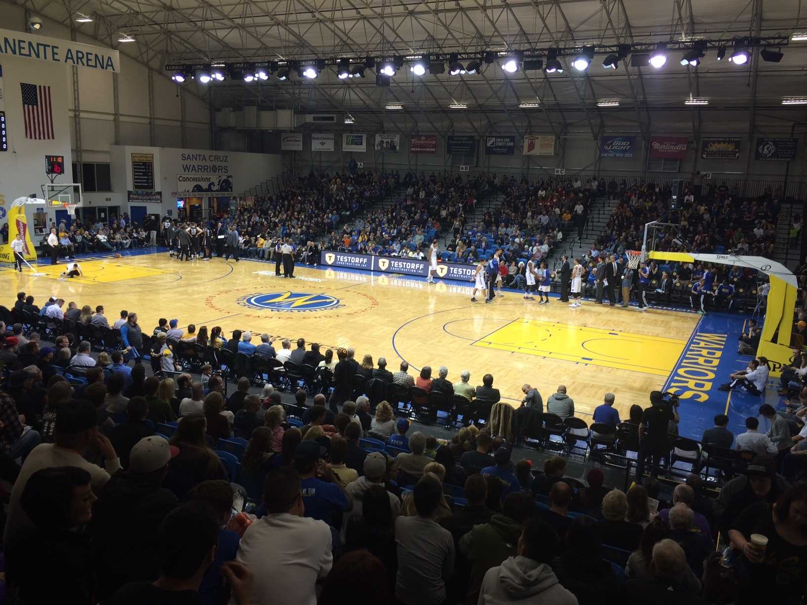 Santa Cruz Warriors game supports downtown improvement