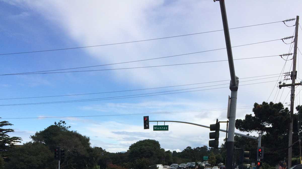 Gas line breaks in Monterey, shuts down highway