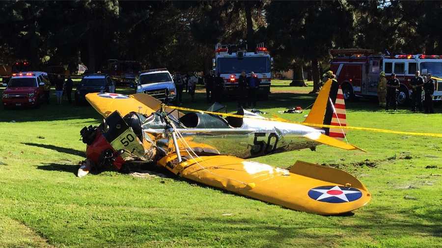 Harrison Ford crashed this plane on March 5, 2015. 