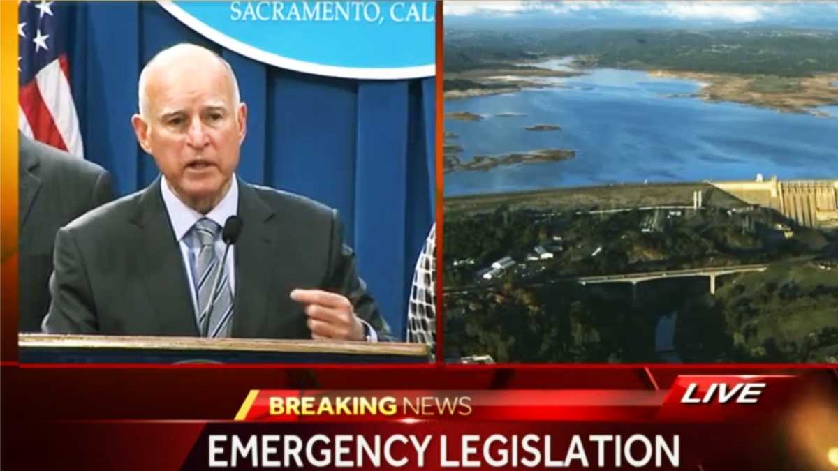 Gov Brown Details 1 Billion Drought Spending Plan