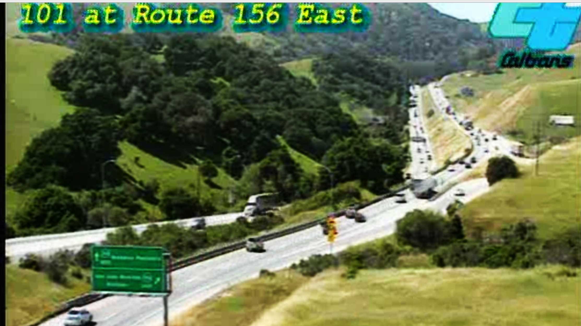 New CalTrans traffic cameras on Highway 101, Highway 156