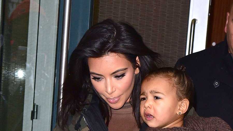 Times North West Could Not Even Kim Kardashian and North West in Manhattan on Feb. 12, 2015, in New York City.