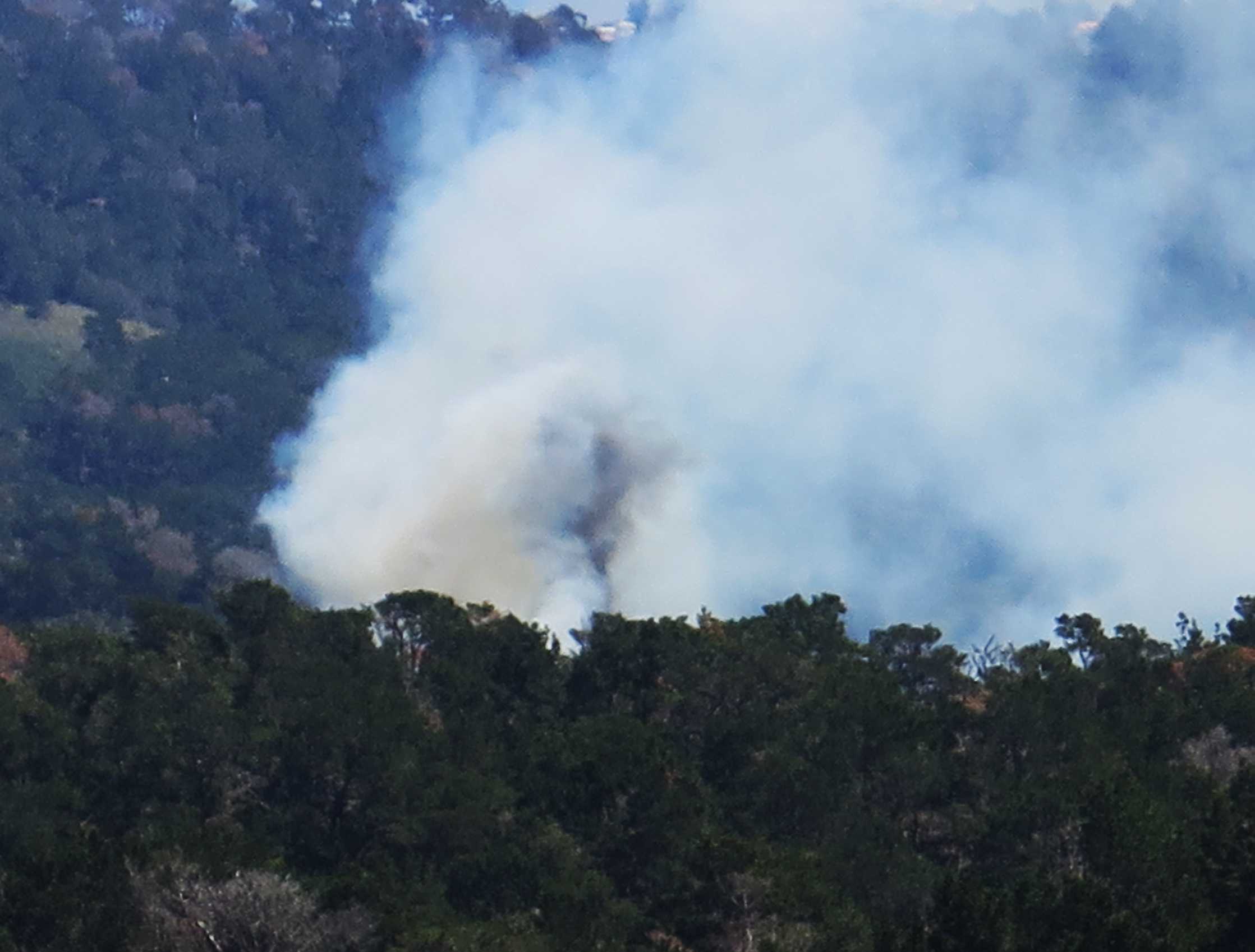 PHOTOS: Wildfire Ignites In Monterey