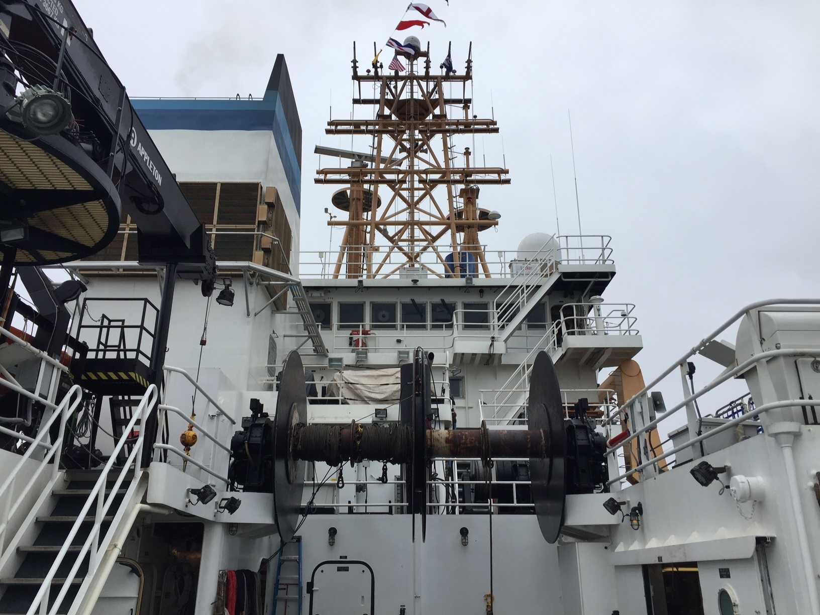 NOAA ship returns to Santa Cruz after exploring underwater volcano