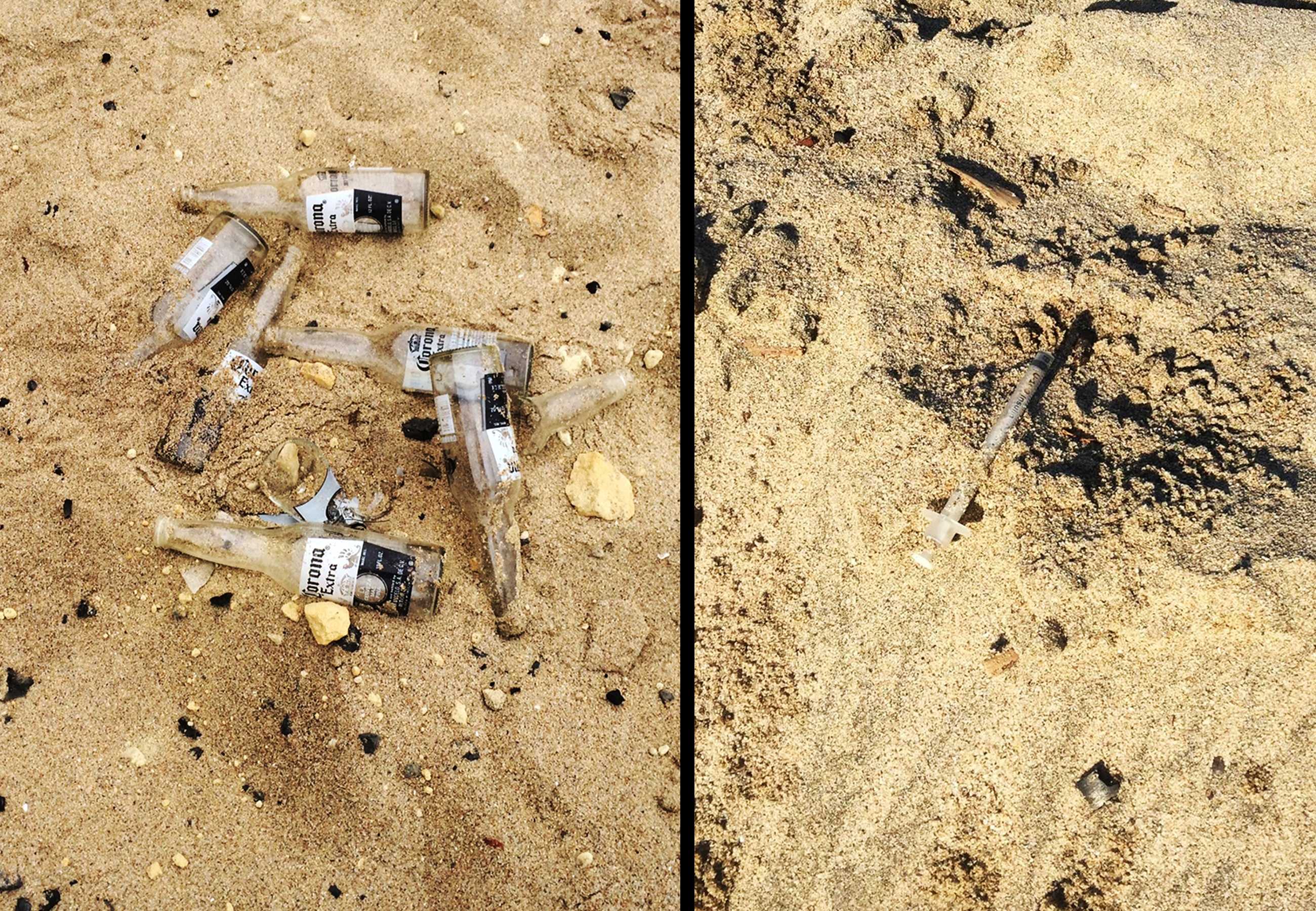 Drug needles still appearing on Santa Cruz beaches