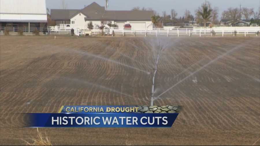 State regulators ordered farmers and others who hold some of the strongest water rights in the state to stop all pumping from three major waterways in one of country's prime farm regions.